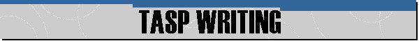 TASP WRITING